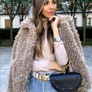 Zara faux fur jacket